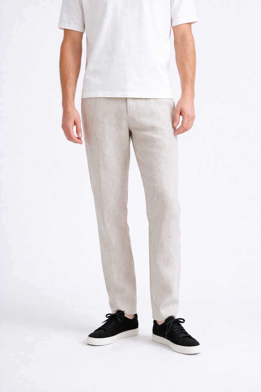 Pantalon en Lin Premium - Beige