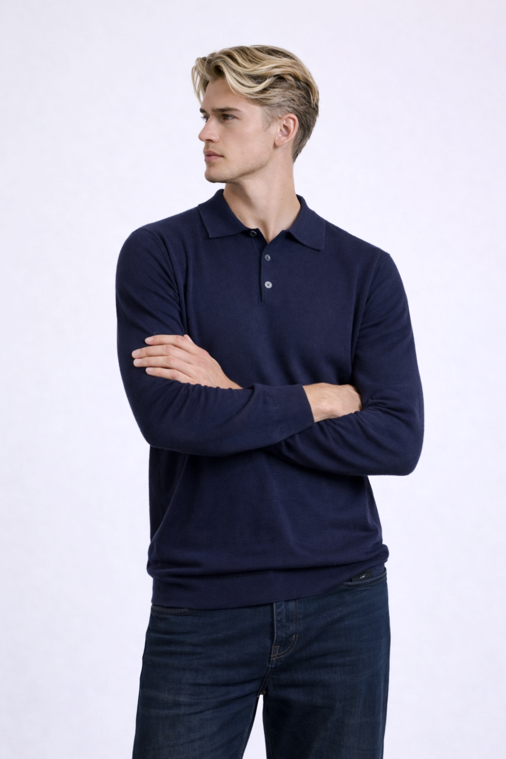 Polo Maille Navy