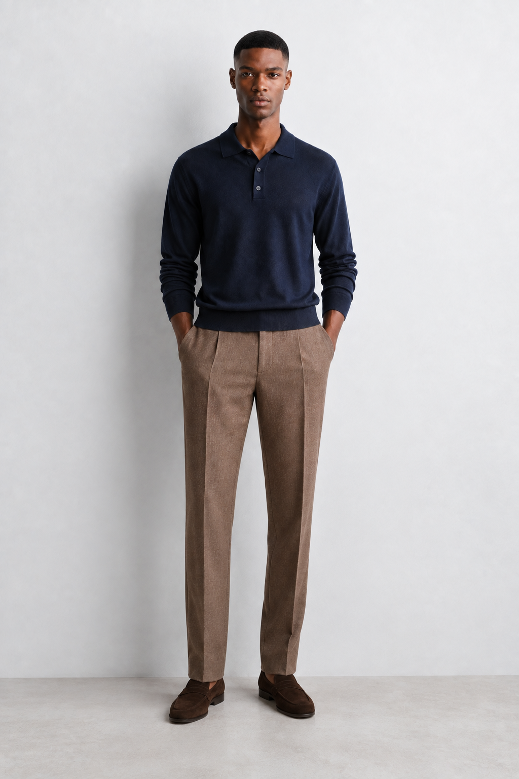Polo Maille Navy