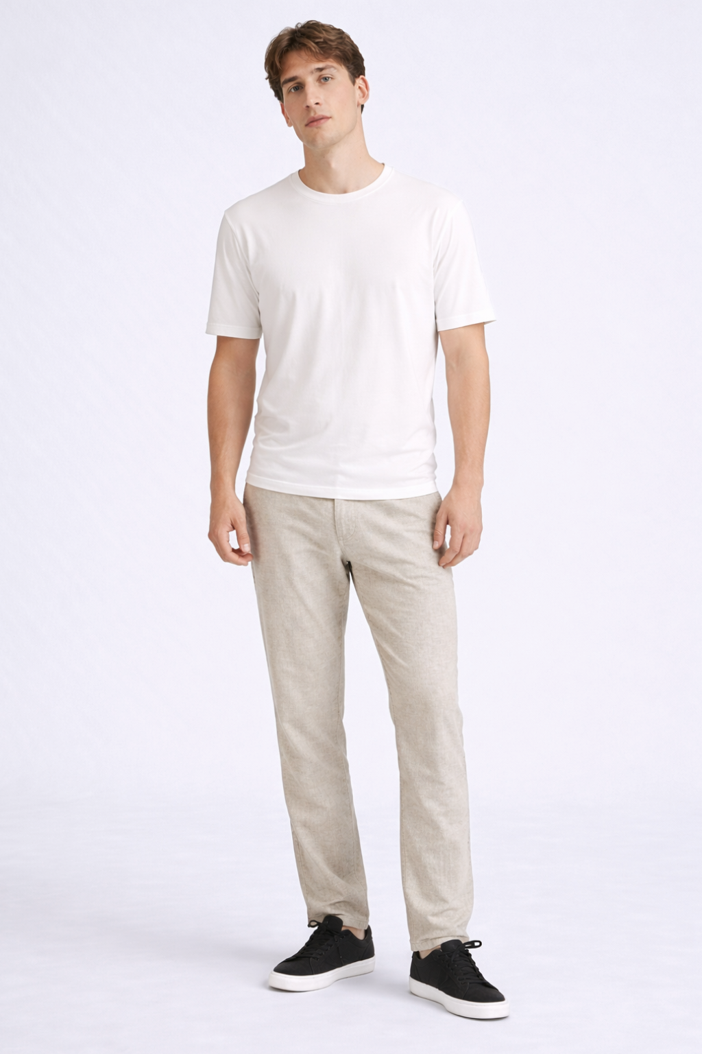 Pantalon en Lin Premium - Beige