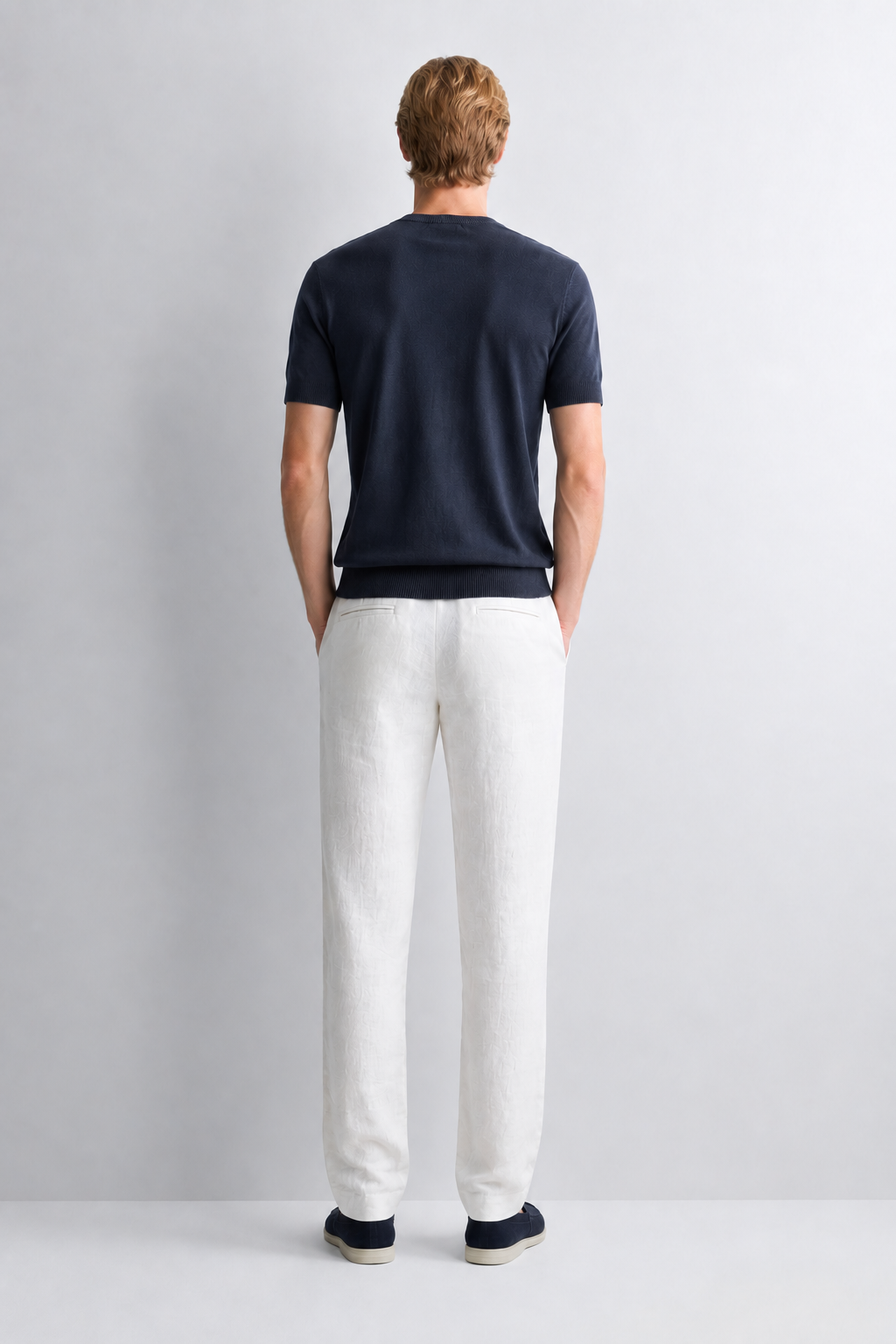Pantalon en Lin Premium - Blanc