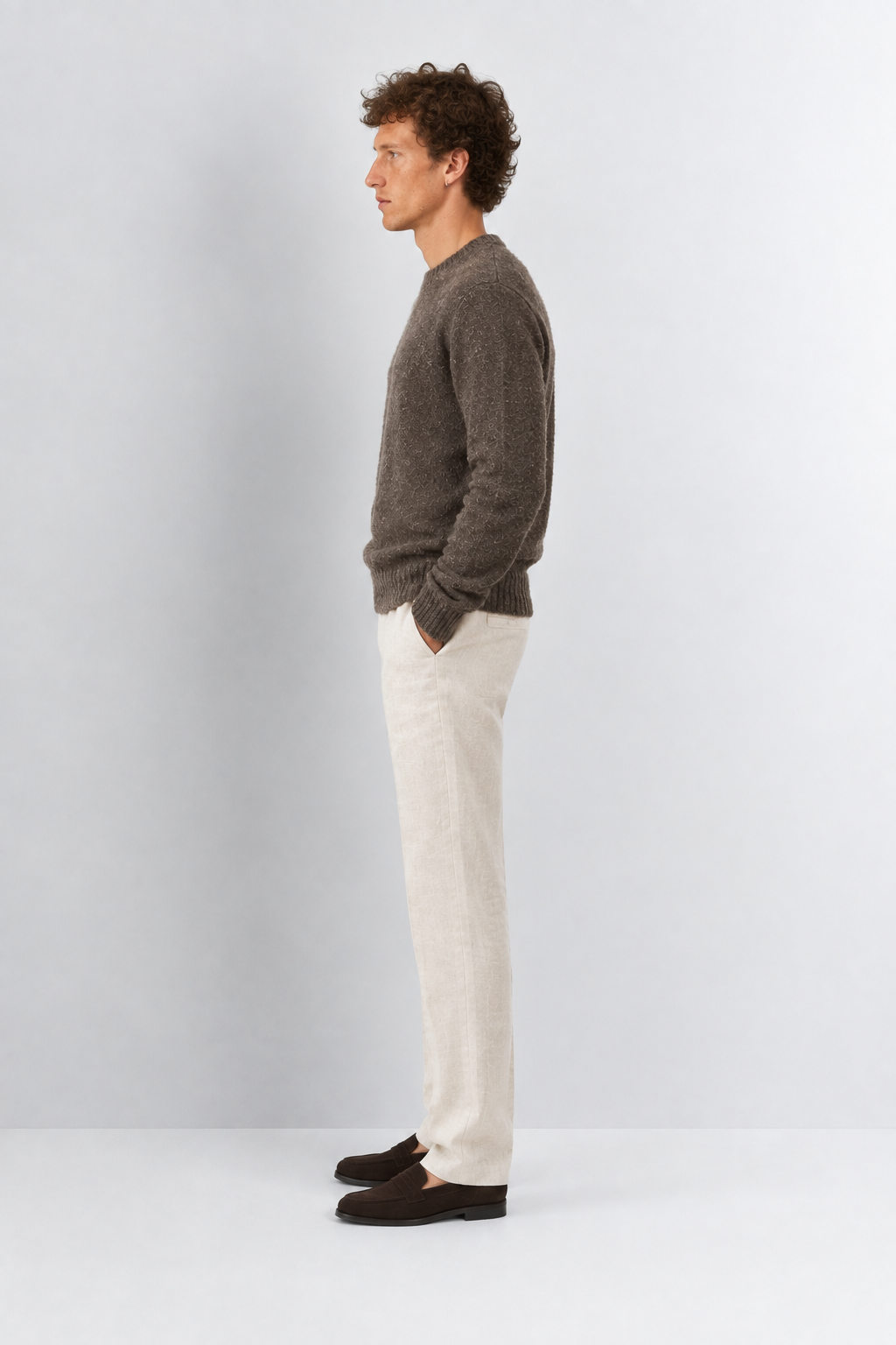 Pull Brun Essentiel