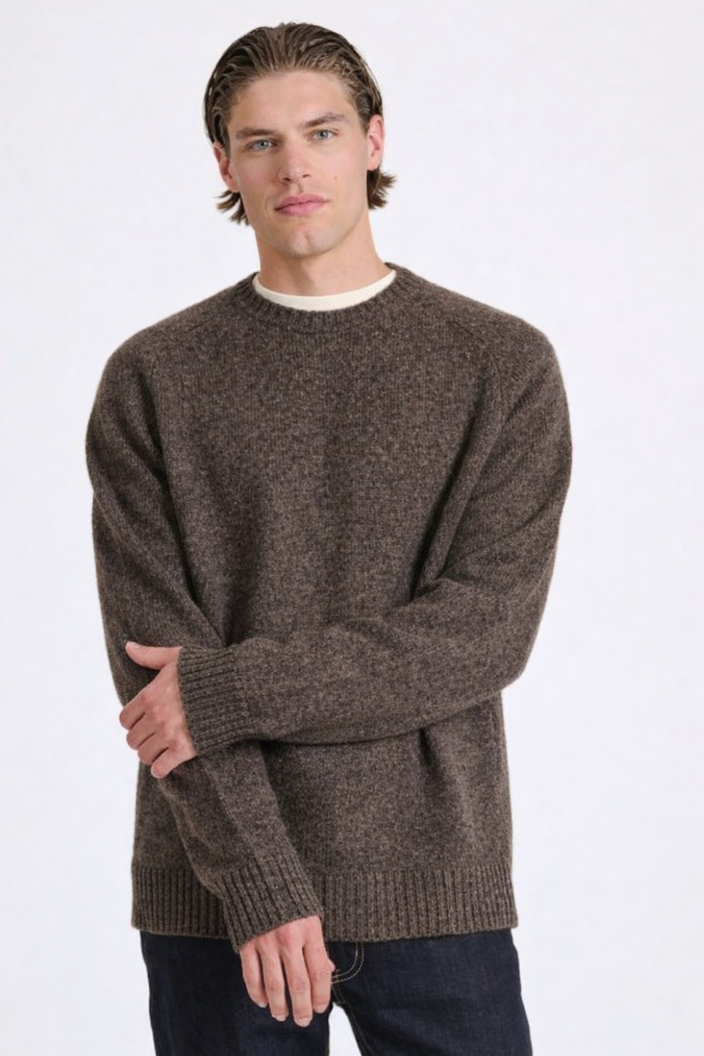 Pull Brun Essentiel