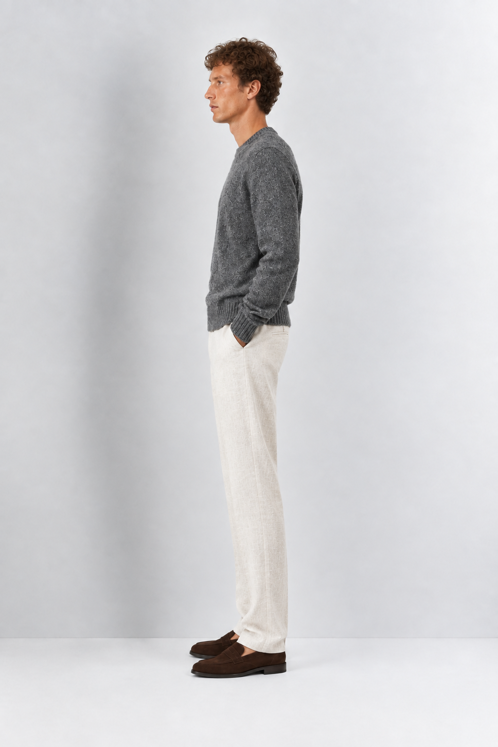 Pull Gris Essentiel